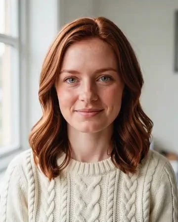 Claire, realistic look